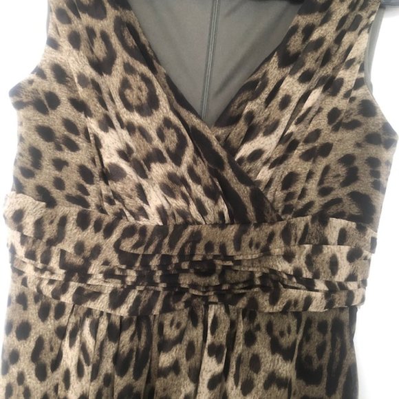 Sandra Darren Animal Print Dress - Picture 5 of 6